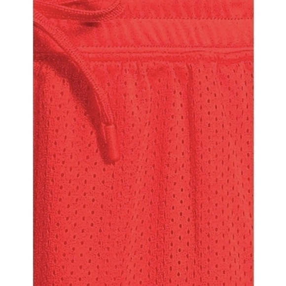 𝅺ATHLETIC Works Women's Mesh Shorts In Red Size XL 16-18 New - Picture 3 of 6